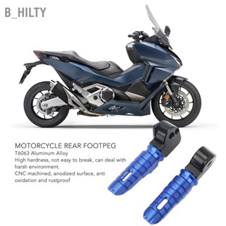 B_HILTY 2 pcs รถจักรยานยนต์ Footpeg CNC อลูมิเนียมด้านหลังที่พักเท้าสำหรับ FORZA 750 NSS