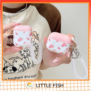 เคสหูฟังบลูทูธไร้สาย ลายดอกไม้ หรูหรา สําหรับ Airpods1 2 3 Pro Pro2 Air Pods Pro 3