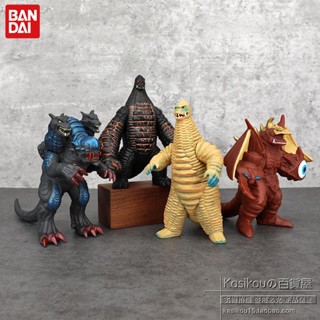 พร้อมส่ง ของแท้ Bandai Ultraman 500 ของแท้ ยางนิ่ม ลายมอนสเตอร์ EX Red King Garubelos Five Emperor Beasts