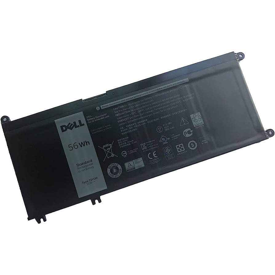 BATTERY DELL ORG แบตเตอรี่ เดล Inspiron 33YDH G5 5587 G7 7588 G3 15 3579 17 3779 Latitude 3380 3480