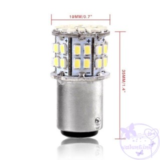 ไฟ LED 1157 BAY15D 12V 1206 6000K สีขาว สําหรับจอดรถยนต์ วันวาเลนไทน์