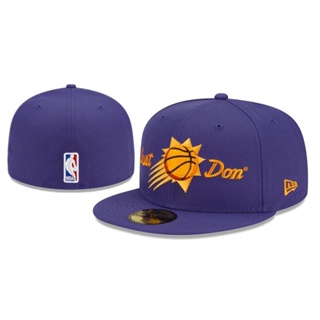 หมวกแก๊ป ปักลายนกฟินิกซ์ NBA Suns 59FIFTY คุณภาพสูง สําหรับผู้ชาย และผู้หญิง