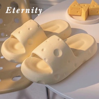 Eternity รองเท้าแตะผู้หญิง น่ารักหนาพื้นลื่น อาบน้ำในห้องน้ำรองเท้าแตะ  นุ่ม สำหรับใช้ในบ้าน31z072003