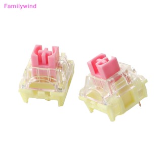 Familywind&gt; ผ้าคลุมคีย์บอร์ด 3 Pin SMD RGB กันน้ํา กันฝุ่น สําหรับ MX Mechanical DIY