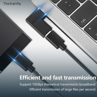 [TheVatifly] อะแดปเตอร์ USB Type-C รองรับการส่งสัญญาณเสียงและวิดีโอ Type C ตัวผู้ เป็นตัวเมีย 10GB [Preferred]