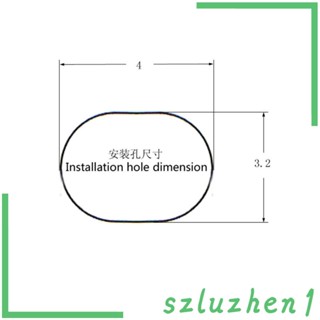 [Szluzhen1] หัวปุ่มจูนเนอร์ โลหะผสมสังกะสี สําหรับกีตาร์ไฟฟ้า อะคูสติก 6 ชิ้น