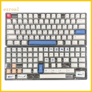 Ez ปุ่มกดคีย์บอร์ด 137 คีย์ PBT ลายเชอร์รี่ สีย้อม สําหรับคีย์บอร์ด Mechanical