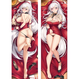 Azur Lane12 ปลอกหมอน ลายอนิเมะ Dakimakura ขนาด 50x150 ซม. สําหรับกอดร่างกาย