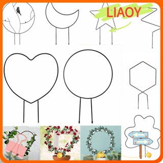 Liaoy ขาตั้งเถาวัลย์ หลายรูปทรง DIY สําหรับปลูกต้นไม้ ดอกไม้ ผัก ในร่ม กลางแจ้ง