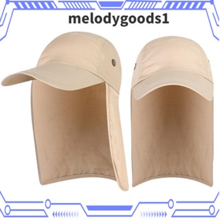 MELODYGOODS1 หมวกคลุมกันแดด ระบายอากาศได้ดี เหมาะกับฤดูร้อน และปีนเขากลางแจ้ง