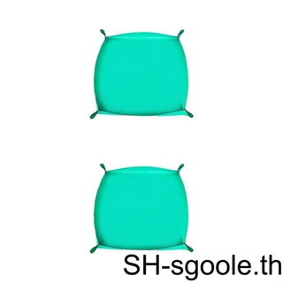 เสื่อปลูกต้นไม้ ผ้าออกซ์ฟอร์ด พับได้ กันรั่ว แบบพกพา ทนทาน ใช้ซ้ําได้ 1 2 3 5