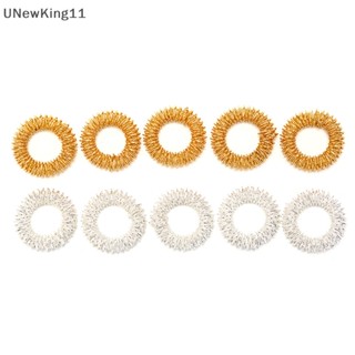 Unewking แหวนนวดฝังเข็ม เพื่อสุขภาพ 5 ชิ้น