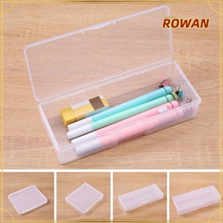 ROWANS กล่องเก็บอุปกรณ์ตกปลา 4 ขนาด แบบใส ขนาดเล็ก