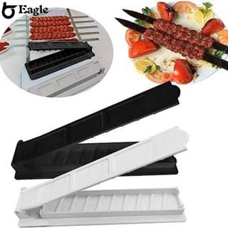 ⭐24H SHIPING⭐Skewers Maker Barbecue Stringer Box Machine Beef Meat Vegetables String Tool