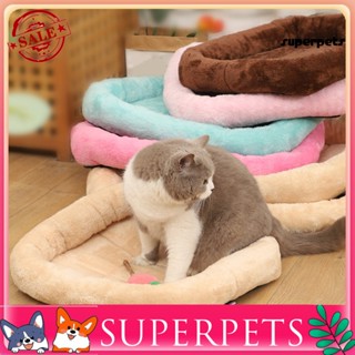 Superpets ที่นอนสัตว์เลี้ยง พื้นนิ่ม หนามาก กันลื่น ระบายอากาศ ใช้ซ้ําได้ สําหรับสัตว์เลี้ยง สุนัข