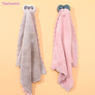 Thevantin ที่แขวนผ้าขนหนู แบบติดผนัง ไม่ต้องเจาะ สําหรับห้องครัว ห้องน้ํา