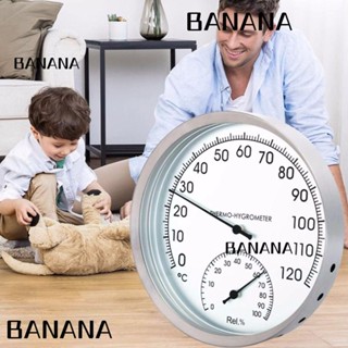 Banana1 เครื่องวัดอุณหภูมิความชื้น แบบแขวนผนัง 127 มม.