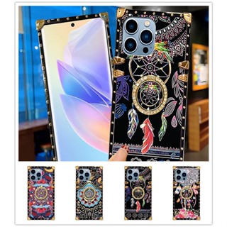 เคสโทรศัพท์มือถือ ทรงสี่เหลี่ยม กันกระแทก หรูหรา สําหรับ Huawei P50 P40 P30 P20 MATE40 MATE30 PRO PLUS MATE 40 30 PRO