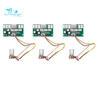 พัดลมควบคุมความเร็ว 8 ช่องทาง PWM พลังงานสูง สําหรับคอมพิวเตอร์ 3 ชิ้น