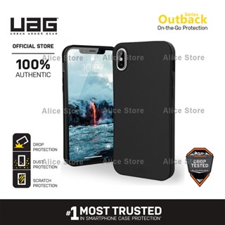 Uag เคสโทรศัพท์มือถือ กันกระแทก สีดํา สําหรับ iPhone XS MAX iPhone X XS XR