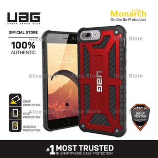 Uag เคสโทรศัพท์มือถือ กันกระแทก สีแดง สําหรับ iPhone 7 Plus iPhone 8 Plus