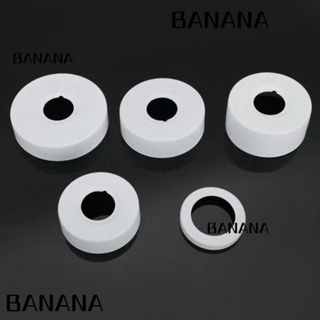 Banana1 ฝาครอบก๊อกน้ํา สเตนเลส ทรงกลม สีขาว สําหรับตกแต่งห้องครัว