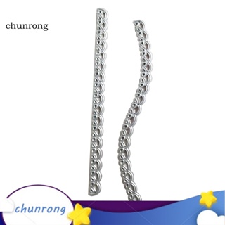 Chunrong แม่พิมพ์โลหะ ลายฉลุ ขอบลูกไม้ สําหรับตกแต่งสมุดภาพ การ์ด กระดาษ DIY