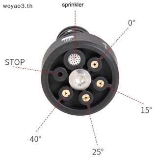 [Woyao] หัวฉีดพลาสติก 6 In 1 ปรับได้ 5 In 1 สําหรับหัวฉีดปืนฉีดน้ําแรงดันสูง 1/4 นิ้ว