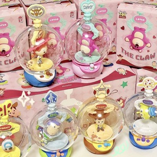 [ของแท้] กล่องตุ๊กตาฟิกเกอร์ Toy Story Claw Crane Series Strawberry Bear Buzz Lightyear ของเล่นสําหรับเด็ก