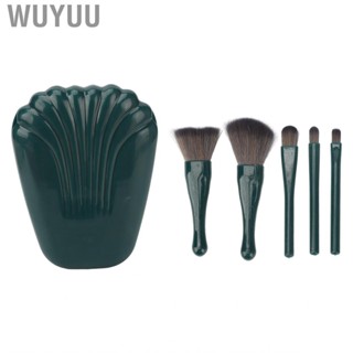 Wuyuu Portable Cosmetic Brushes Kit Lightweight Makeup Set for