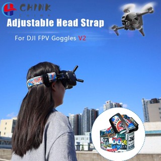 สายคล้องหัว ทนทาน พร้อมรูแบตเตอรี่ สําหรับ DJI FPV Goggles V2