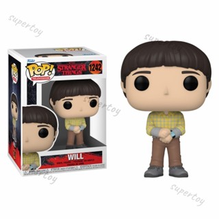 Funko Pop! ฟิกเกอร์ Stranger Things Will Action ของเล่นสําหรับเด็ก 1242