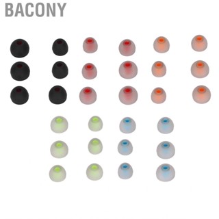 Bacony Earphones Earbuds  Silicone Earplugs Universal Noise Isolation for 3.8mm-5.5mm  Holes Listen To Music