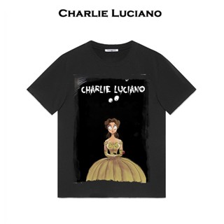 【พร้อมส่ง】Charlie Luciano star with fairy tale world เสื้อยืดแขนสั้น สําหรับผู้ชาย และผู้หญิง