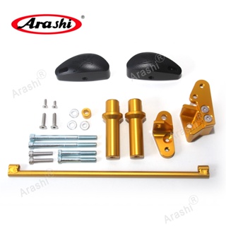 Arashi กรอบกันล้มเครื่องยนต์ CNC สําหรับ SUZUKI HAYABUSA Gen 2 3 GSXR1300 2008-2023 GSX-R 1300 2009 2010 2011 2012 2013 2014 1 ชุด