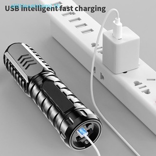 Alittlese ไฟฉาย LED ชาร์จ USB กันน้ํา