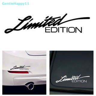 Gentlehappy LIMITED EDITION สติกเกอร์ไวนิล ลายสร้างสรรค์ สําหรับติดตกแต่งหน้าต่างรถยนต์ 16 ซม.*3.8 ซม.