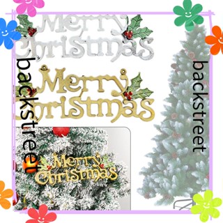 Backstreet Merry Christmas จี้ DIY อุปกรณ์ตกแต่งต้นคริสต์มาส