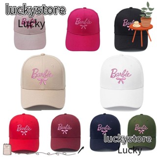 Lucky หมวกเบสบอล หมวกฮิปฮอป ปักลาย ระบายอากาศ ปรับได้ แฟชั่นฤดูร้อน สําหรับตุ๊กตาบาร์บี้