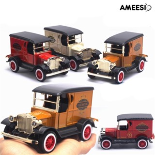 Ameesi 1/32 โมเดลรถเปิดประทุน คลาสสิก วินเทจ อัลลอย มีเสียง ของเล่นสําหรับเด็ก