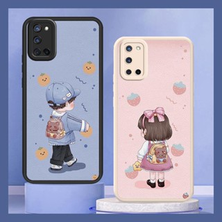 couple protective Phone Case For OPPO A52/A72/A92 youth Dirt-resistant texture advanced simple funny Back Cover personality