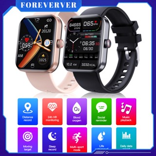 F57l smartwatch หน้าจอขนาดใหญ่นาฬิกาอัจฉริยะการตรวจสอบกลูโคสในเลือดการตรวจจับอุณหภูมิออกซิเจนในเลือดสุขภาพกีฬานาฬิกาสมาร์ทกันน้ำ fore