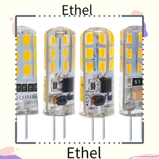 Ethel1 หลอดไฟฮาโลเจน LED G4 2W 3W 12V 220V แบบเปลี่ยน