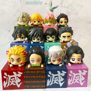 Mxmio ฟิกเกอร์ PVC ลายดาบพิฆาตอสูร Agatsuma Zenitsu Kamado Tanjirou Iguro Obanai Tokitou Muichirou