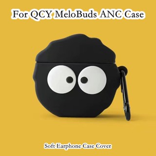 【Ĕĕ】เคสหูฟัง แบบนิ่ม ลายการ์ตูน สําหรับ QCY MeloBuds ANC QCY MeloBuds ANC