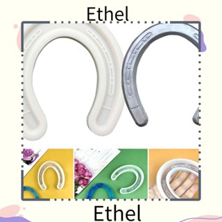 Ethel1 แม่พิมพ์ซิลิโคนเรซิ่น อีพ็อกซี่ รูปตัว U สีขาว ไม่ติดผิว สําหรับทําเบเกอรี่ DIY