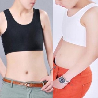 [spl3000]Chest Binder Underwear Tank Tops Bandage Trans Breathable Side Hook Bustier Bra
