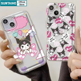 Suntaiho เคสโทรศัพท์มือถือแบบใส ลายคุโรมิ สําหรับ VIVO Y50 Y30 Y20S Y20G Y20 Y15S Y12S VIVO Y93 Y91 Y95 U1 Y1S