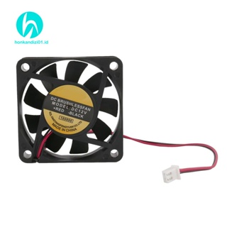 พัดลมระบายความร้อน DC 12V 2Pins 60 มม. x 15 มม. สําหรับเคสคอมพิวเตอร์ PC CPU Cooler