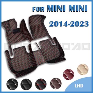 แผ่นรองพื้นรถยนต์ RHD สําหรับ mini mini one two door 2014 2015 2016 2017 2018 2019 2020 2021 2022 2023